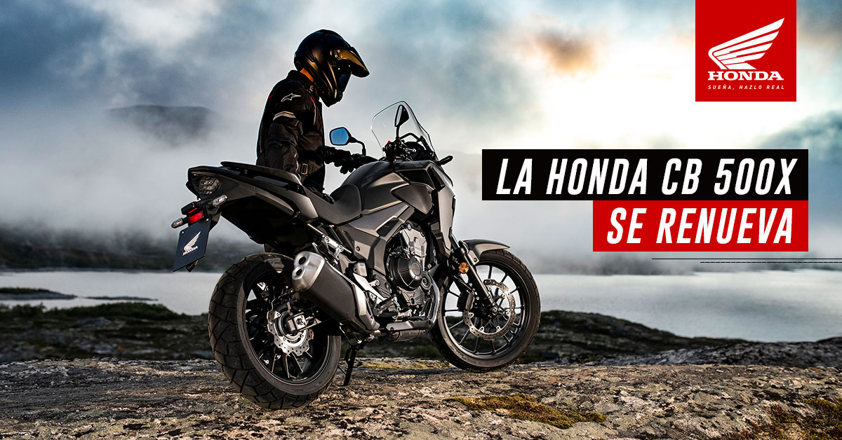 La honda Cb 500x se renueva