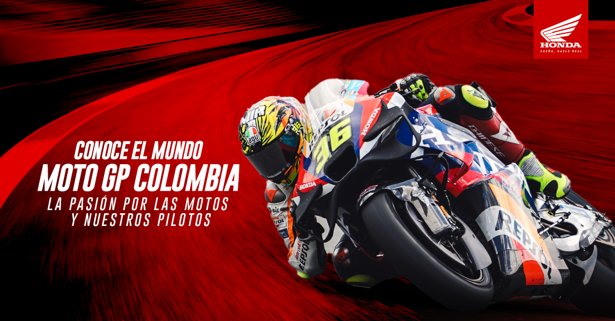 Moto Honda GP Colombia  