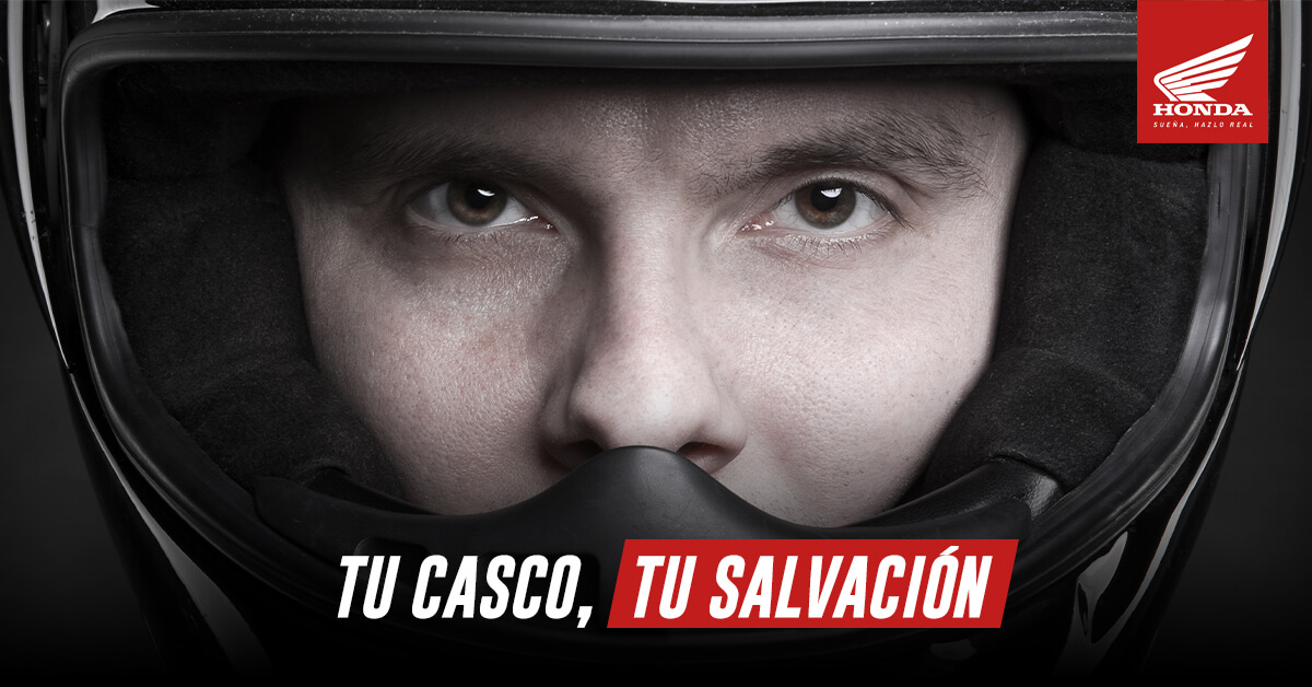 Tu casco, tu salvación