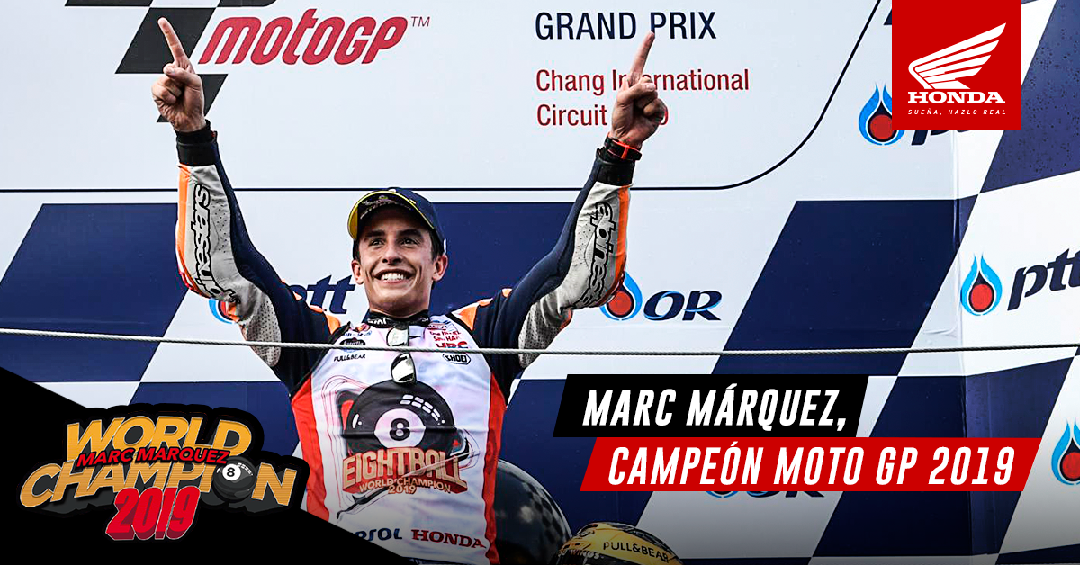 UNA VEZ MÁS: MARC MÁRQUEZ CAMPEÓN