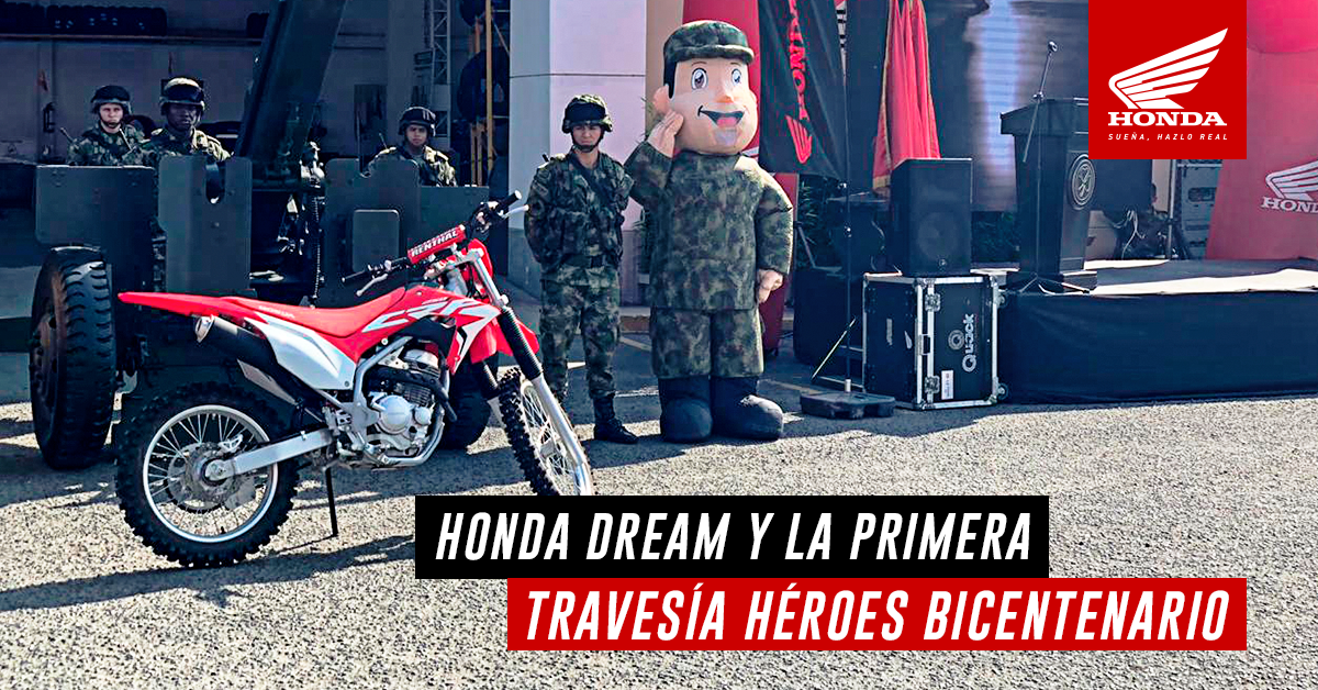 Honda Dream Cali y las FFMM