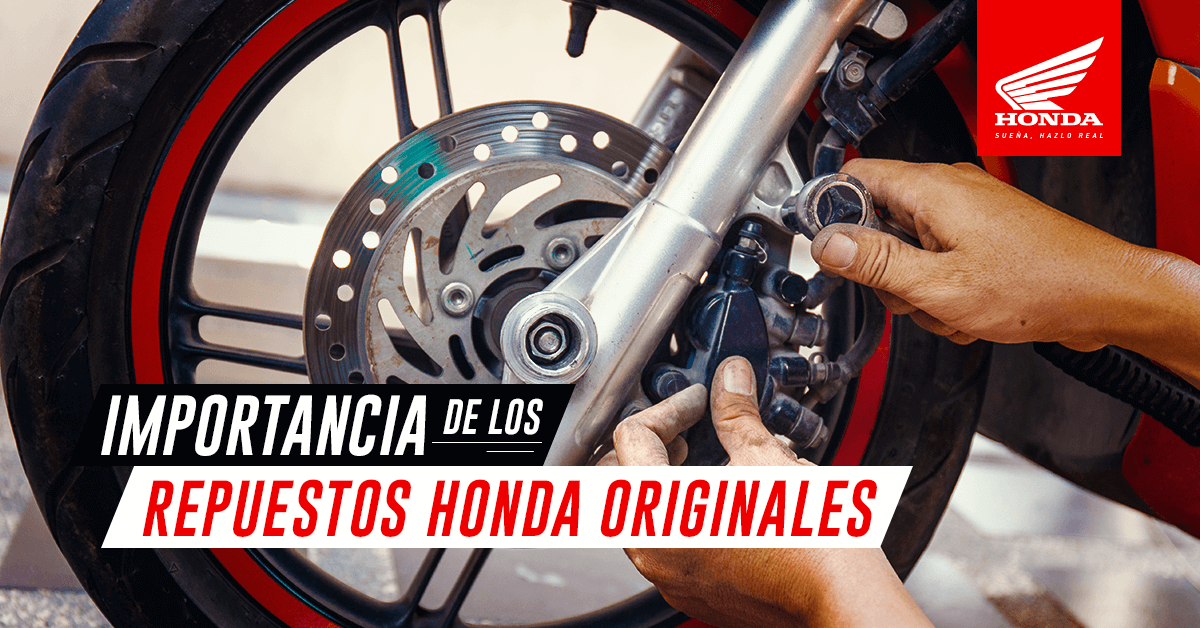 importancia de los repuestos honda originales