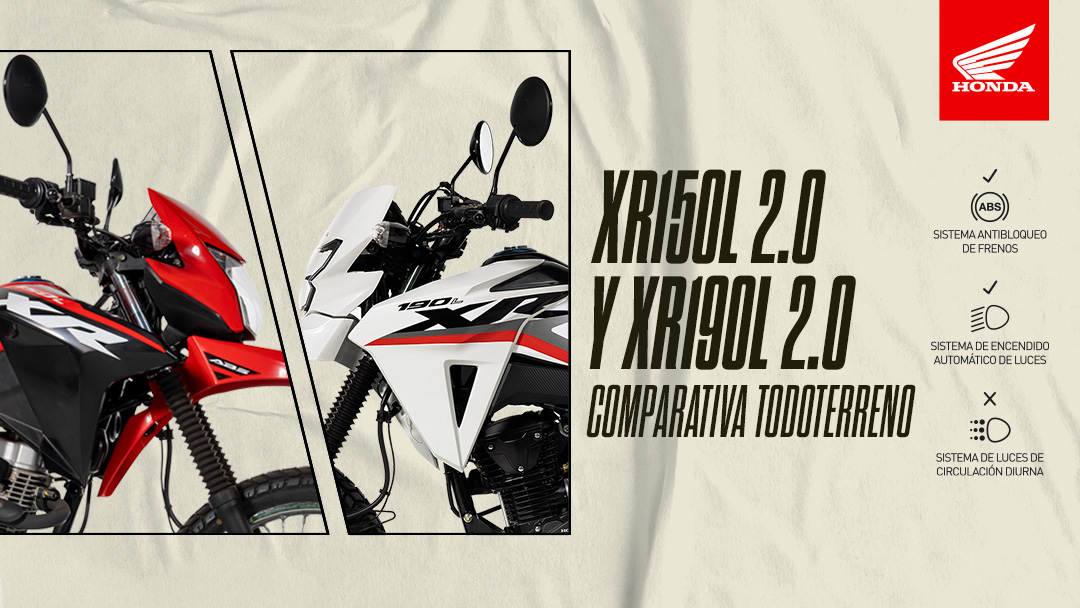 Honda XR150L y XR190L 