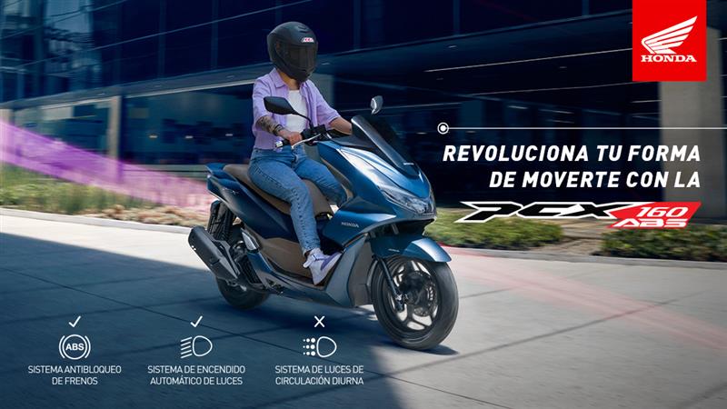 Conoce la nueva PCX 160 ABS
