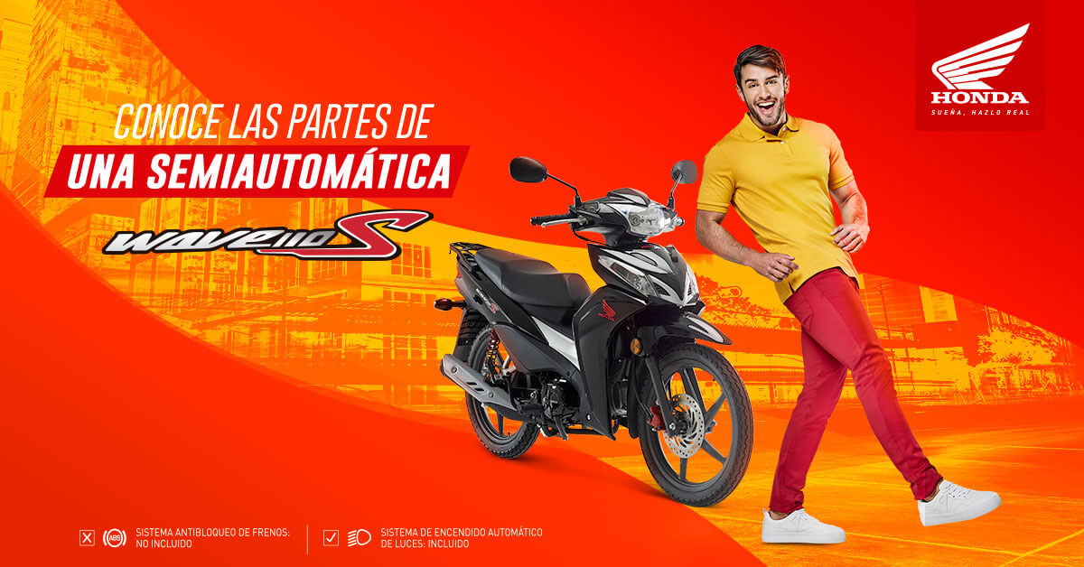 Partes de tu moto semiautomática