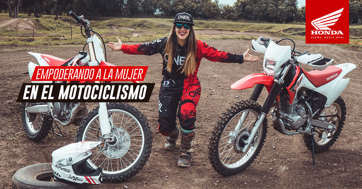 Empoderando a la mujer en el motociclismo