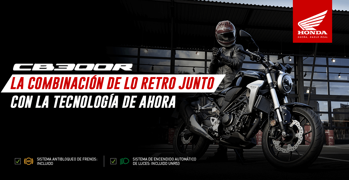 CB 300R: La combinación de lo retro junto con la tecnología de ahora