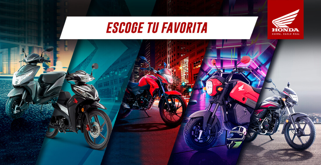 5 modelos de motos Honda que querrás tener en tu hogar