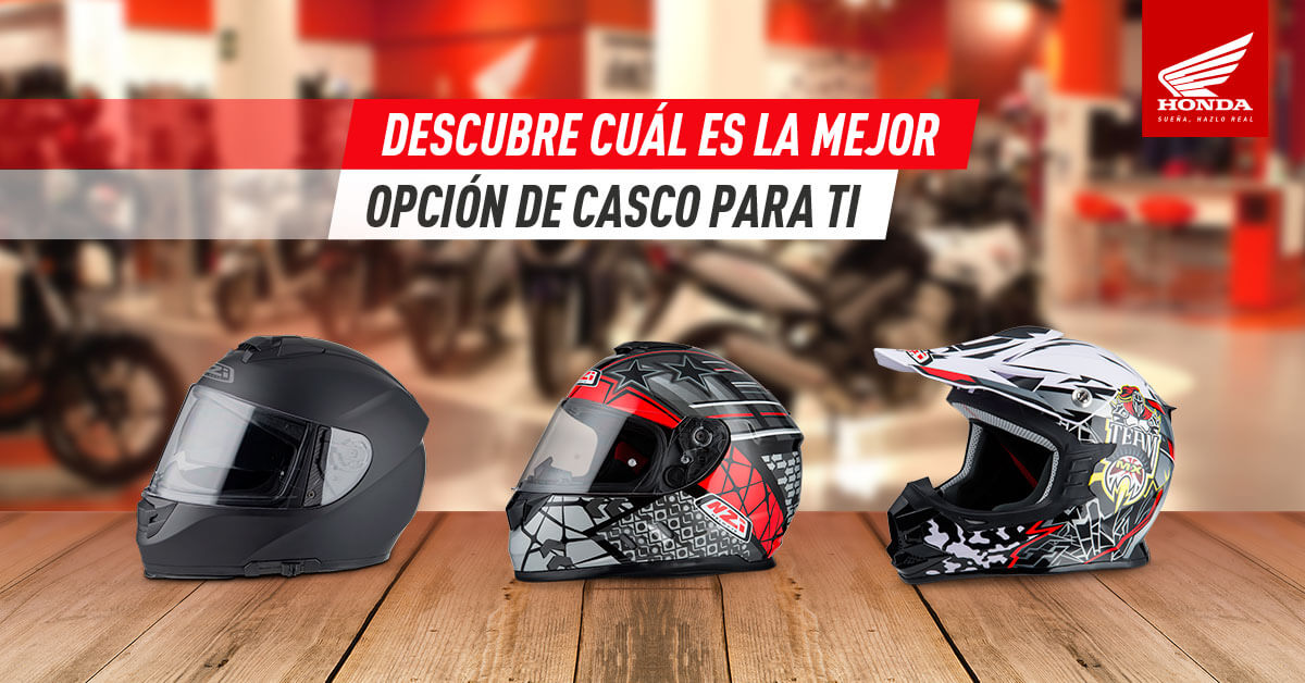 Los mejores materiales de cascos para moto