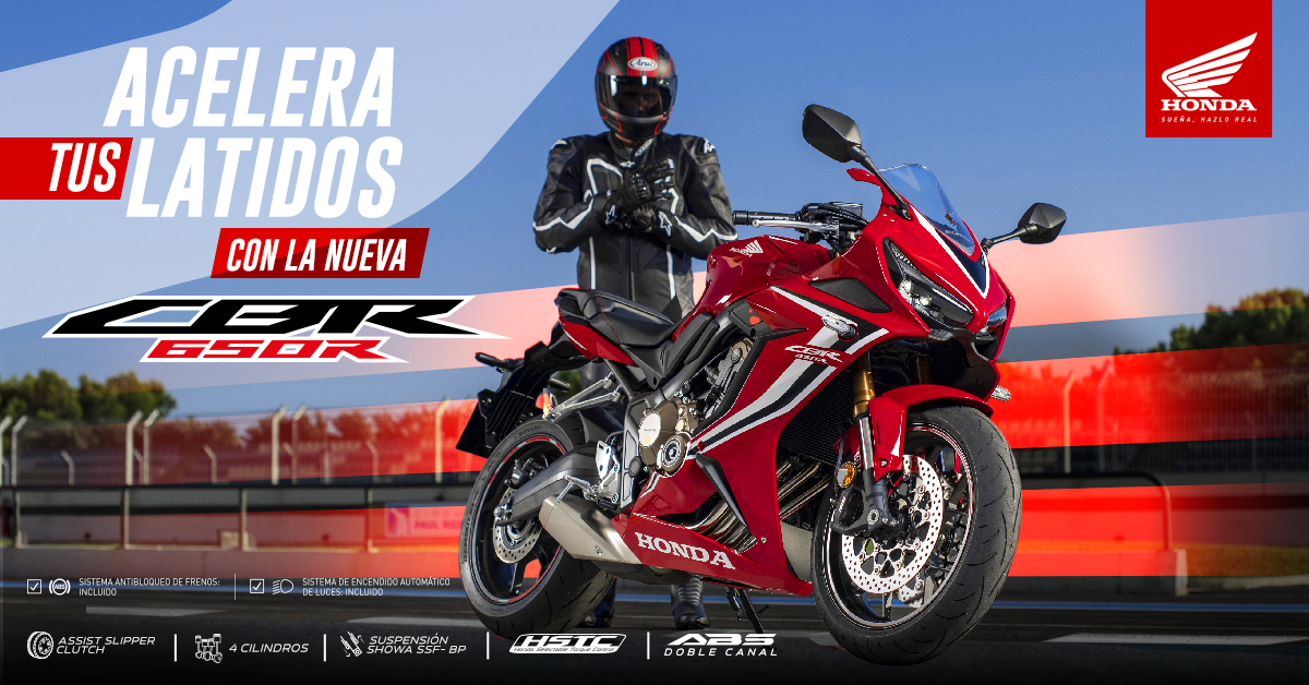 Acelera tus latidos con la nueva CBR 650R 