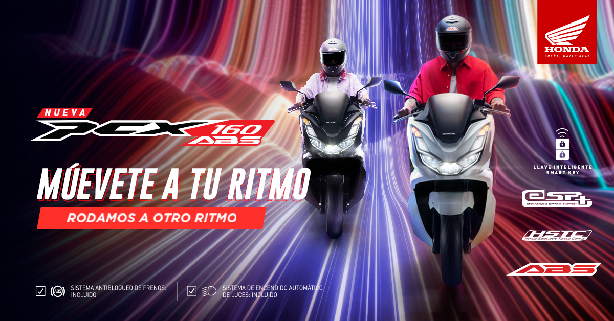 PCX 160 ABS: Muévete a tu ritmo 