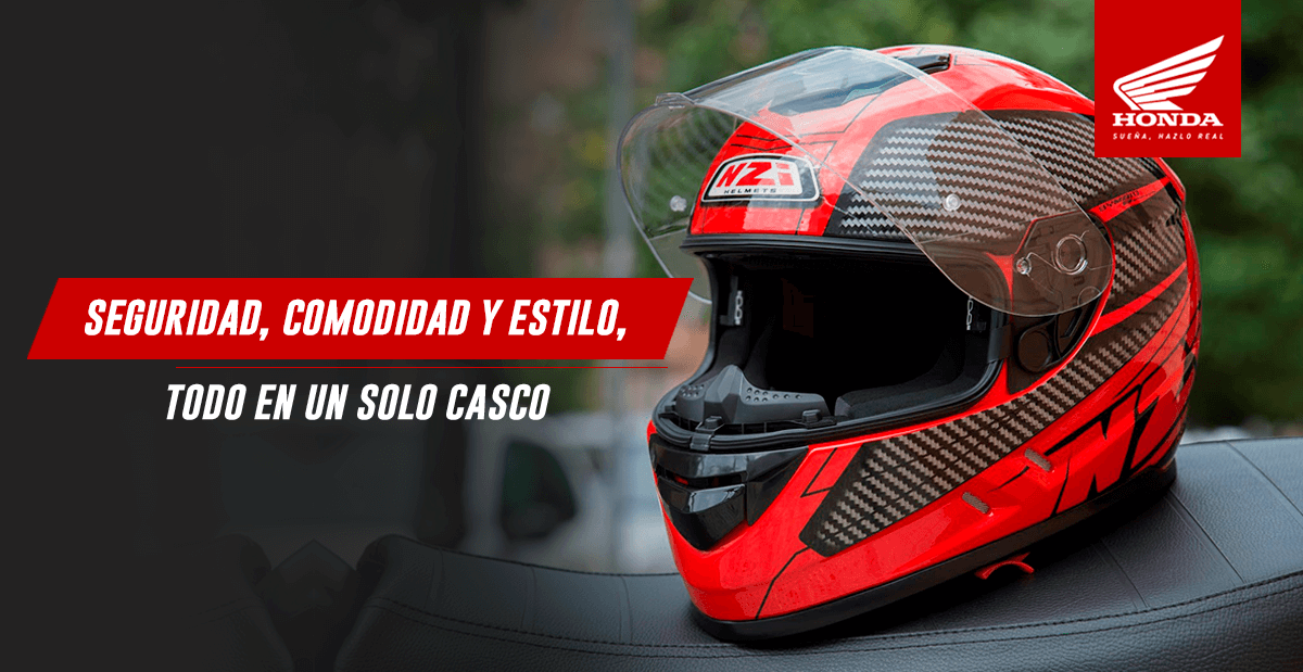 seguridad, comodidad y estilo, todo en un solo casco 