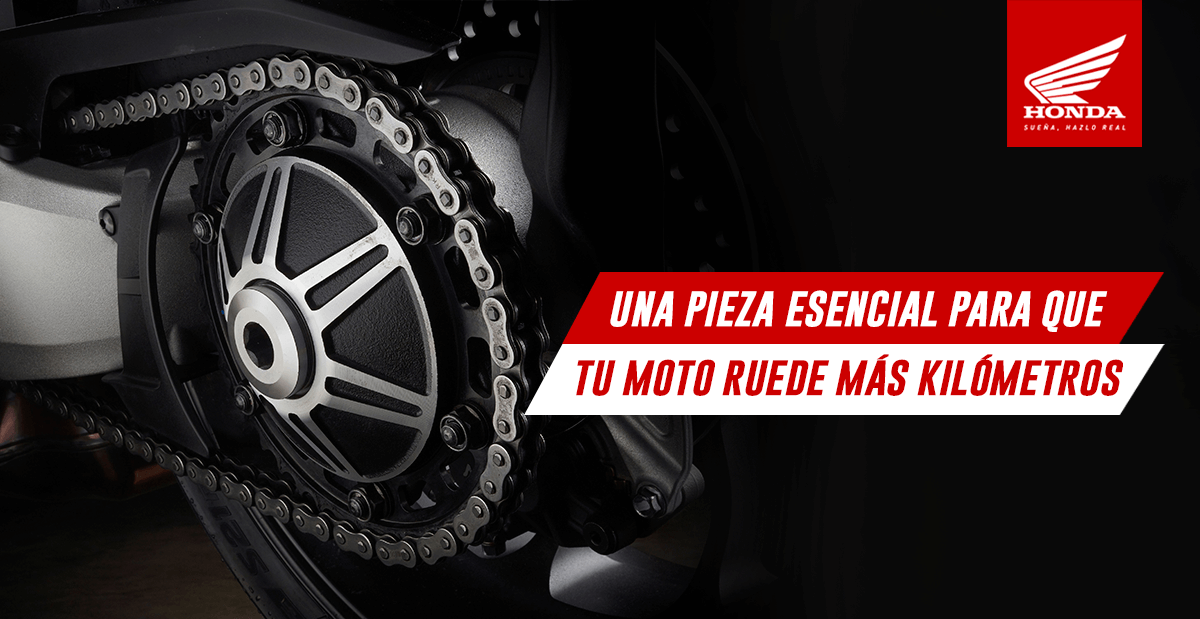 Aquí te contamos todo sobre la cadena de tu moto