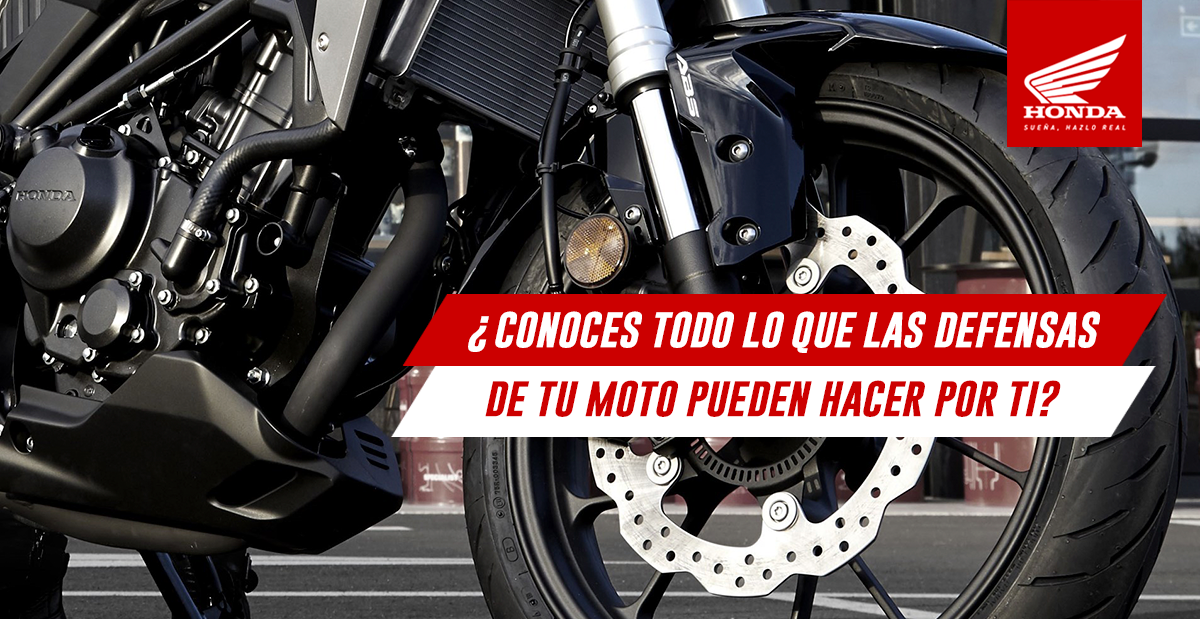 7 cosas que no sabías de las defensas de tu moto