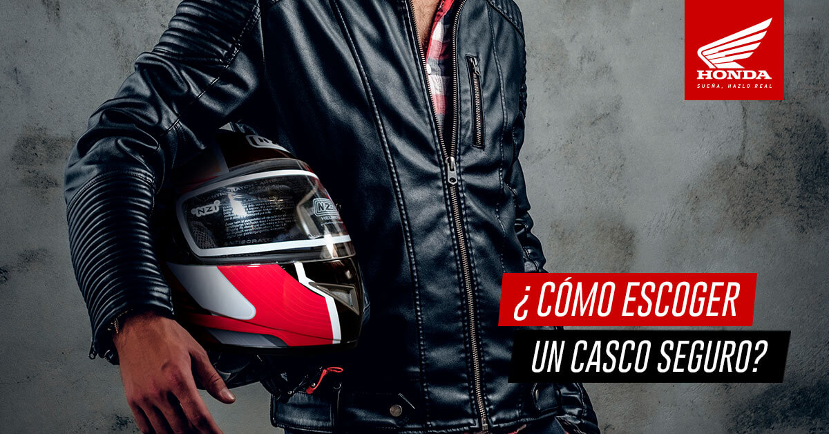 Como escoger la talla de casco para moto