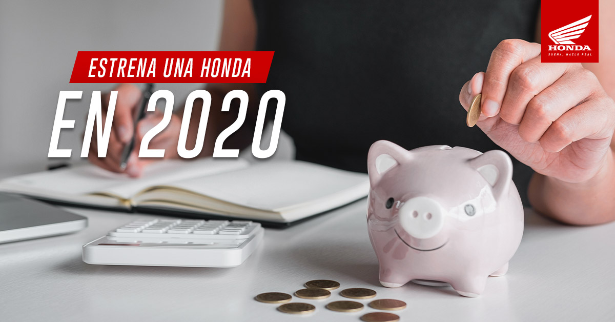 Estrena una honda en 2020