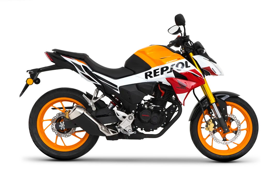 Proyecta tu estilo con la CB 190R Repsol Honda