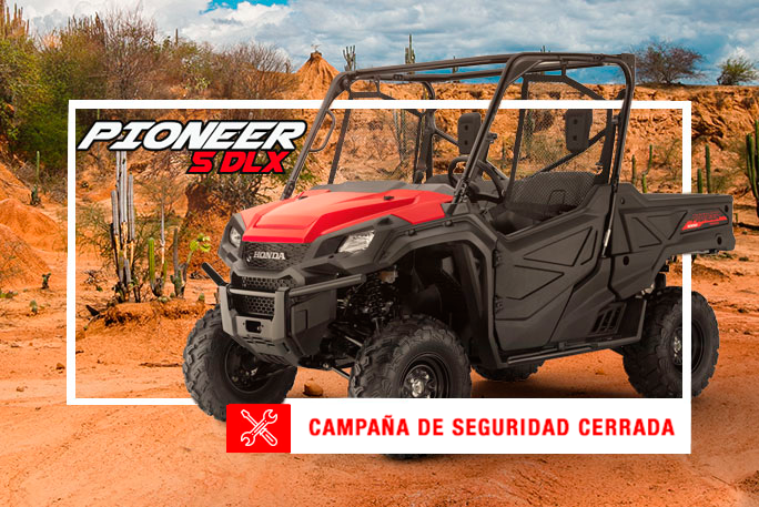 SEGURIDAD, PIONEER1000, HONDA